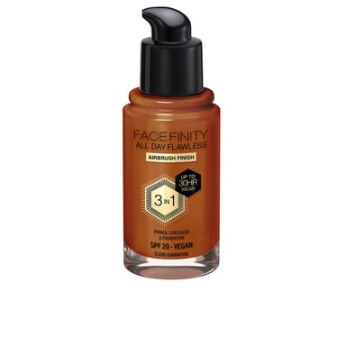 Facefinity All Day Flawless 3 In 1 Foundation #c105-ganache 30 ml