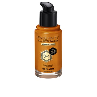 Facefinity All Day Flawless 3 In 1 Foundation #w95-hazelnut 30 ml