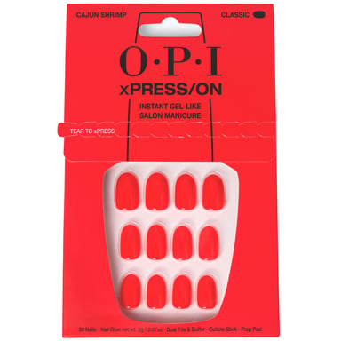 Opi Xpress/on Uñas Artificiales Tonos Icónicos #cajun Shrimp