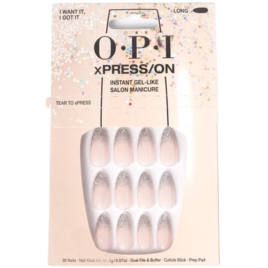Opi Xpress/on Uñas Artificiales Nail Art #i Want It, I Got It