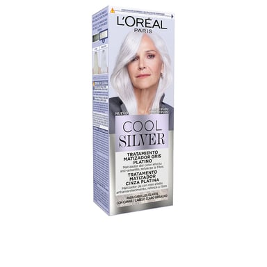 Cool Silver Tratamiento Matizador Gris Platino #blanco Puro