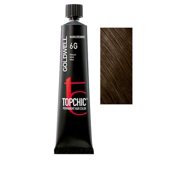 Topchic Permanent Hair Color #6g 60 ml
