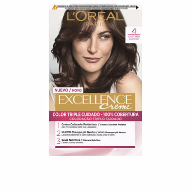 Excellence Creme Tinte #4-castaño 192 ml