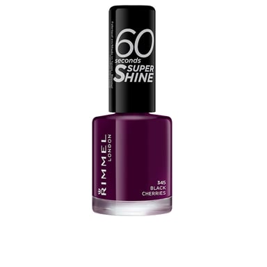 60 Seconds Super Shine Esmalte De Uñas #345-black Cherries 8 ml