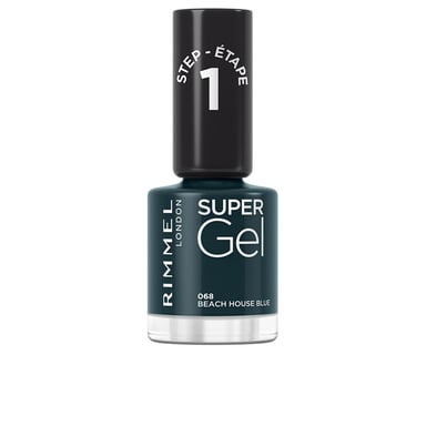 Super Gel Esmalte De Uñas #068-beach House Blue 12 ml