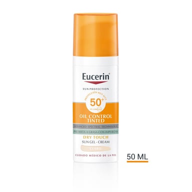 Sun Protection Oil Control Dry Touch Gel-crema Color Spf50+ #light 50 ml