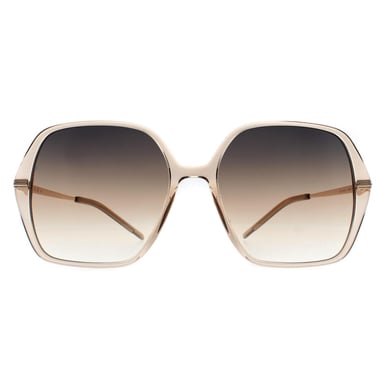Hugo Boss BOSS 1660/S 84A PR Gafas de sol degradado beige oro gris marrón transparente