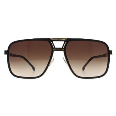 Carrera Carrera 1071/S I46 86 negro oro marrón degradado gafas de sol