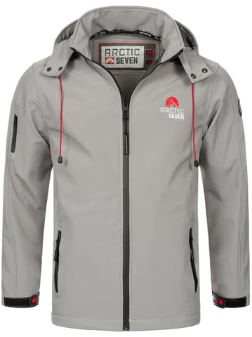 Chaqueta Softshell para Hombre Arctic Seven Gris Claro
