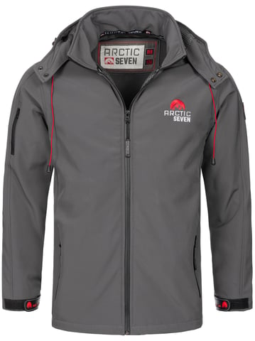Chaqueta Softshell para Hombre Arctic Seven Gris Oscuro