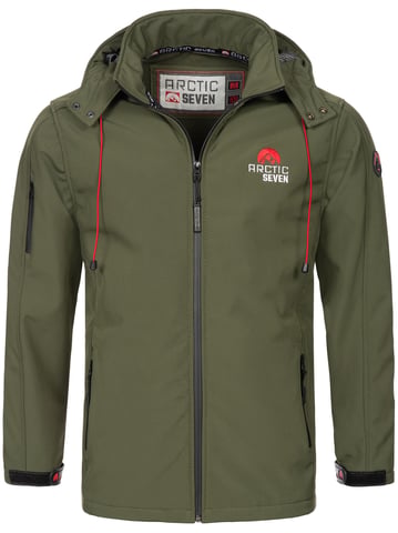 Chaqueta Softshell para Hombre Arctic Seven Oliva