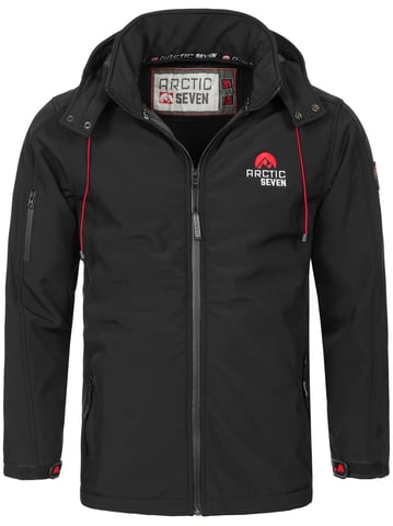 Chaqueta Softshell para Hombre Arctic Seven Negra