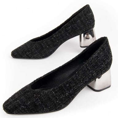 Montevita Zapato De Tacon Nussia2 Negro