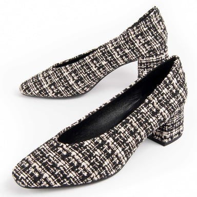 Montevita Zapato De Tacon Nussia Negro