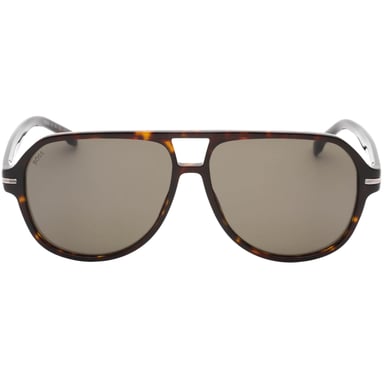 Gafas de sol Hugo Boss Havana con montura marrón y lentes grises