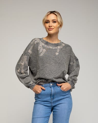 Sudadera con lentejuelas