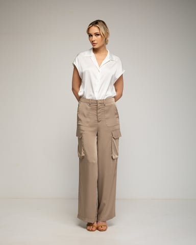 Pantalon de raso