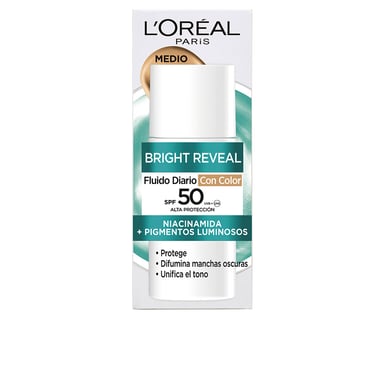 Bright Reveal Niacinamida Fluido Diario Spf50 #medio 50 ml