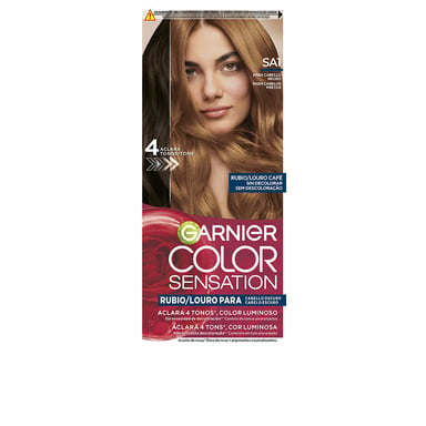 Color Sensation Tinte Rubio Luminoso Sin Decoloración Para Cabello Oscuro #louro Café