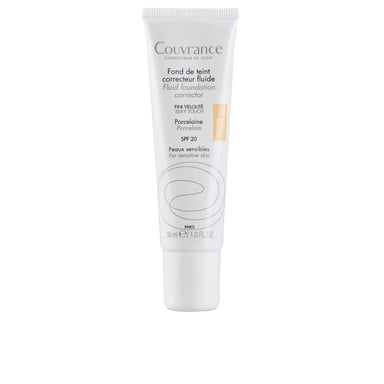 Couvrance Base De Maquillaje Fluida Pieles Sensibles #arena 30 ml