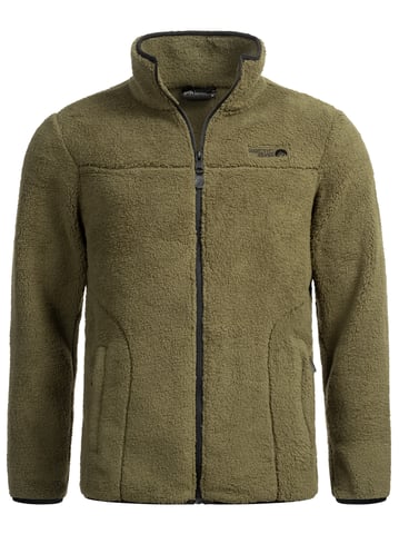 Arctic Seven Herren Sherpa Fleecejacke AS335 Olive Größe XXXL - Gr. 3XL