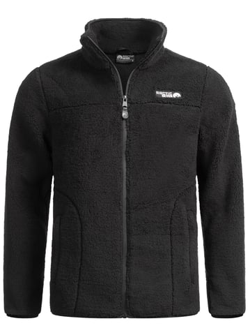 Arctic Seven Herren Sherpa Fleecejacke AS335 Schwarz Größe XXXL - Gr. 3XL