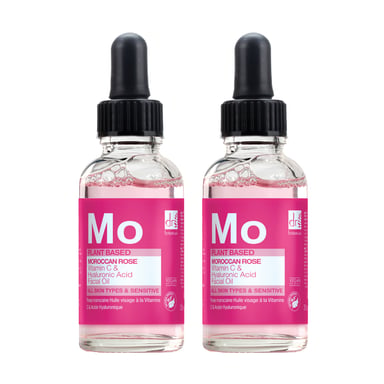 Dr Botanicals Dúo de Aceite Facial Superfood de Rosa Marroquí Antienvejecimiento