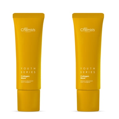 skinChemists Serie Juventud Máscara de Colágeno al 1% 50ml x 2 Paquete Dúo