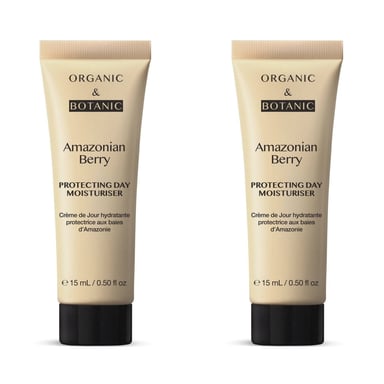 Paquete Dúo de Hidratante Diario de Bayas Amazónicas Orgánico & Botánico 15ml x 2