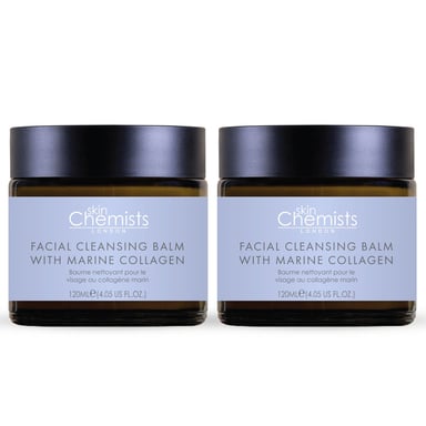 skinChemists Bálsamo Limpiador con Colágeno Marino 120ml x 2 Paquete Dúo