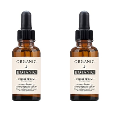 Pack Dúo de Suero Facial de Berries Amazónicas Orgánico y Botánico 30ml x 2
