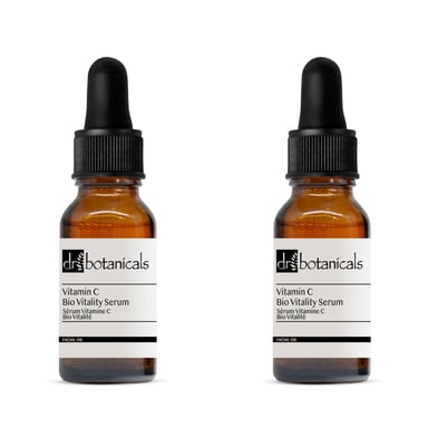 Duo Pack de Suero Bio Vitalidad de Vitamina C de Dr Botanicals 15ml x 2