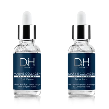 Sérum Facial de Colágeno Marino Dr H 30 ml x 2 Paquete Dúo