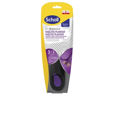 Fascitis Plantar Plantillas Anti-dolor Con Tecnología In-balance 3 En 1 #talla M 40-42