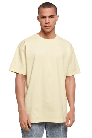 Camiseta extragrande pesada - Amarillo suave