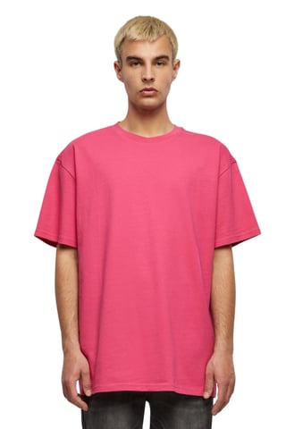 Camiseta extragrande pesada - Hibiskus Pink