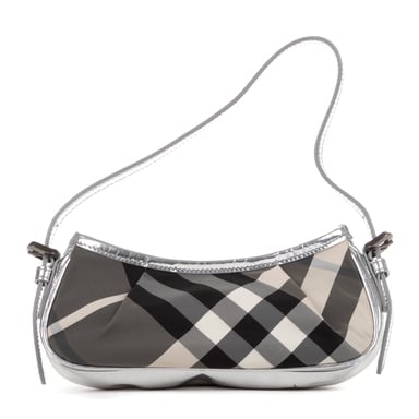Burberry Baguette  en Gris Lienzo