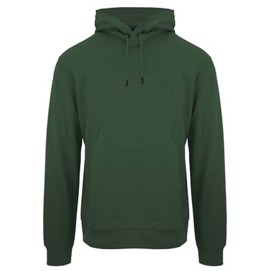 Sudadera verde con capucha y logo grande en la espalda de Plein Sport
