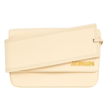 Bolso Jacquemus Le Carinu Blanco Marfil