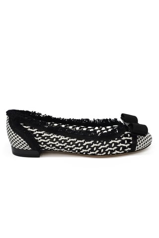 Salvatore Ferragamo Varina bailarinas Negro