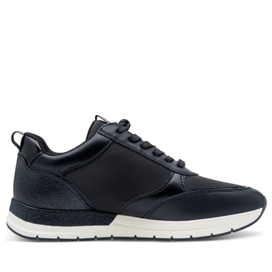 Zapatillas deportivas Tamaris para mujer, color azul marino, con cordones y cremallera