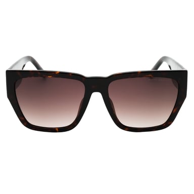 Gafas de sol Marc Jacobs con lentes degradados en marrón oscuro y marrón tortuga