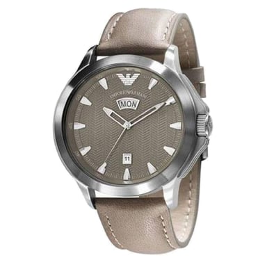 Emporio Armani Reloj de hombre Cuarzo plateado