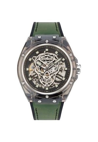Police Reloj de hombre Cuarzo transparente