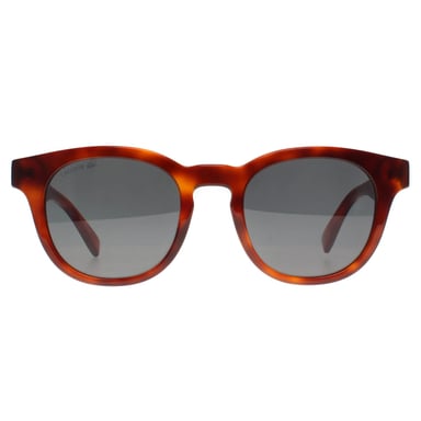 Lacoste Round Mens Blonde Havana Smoke Grey L6006S