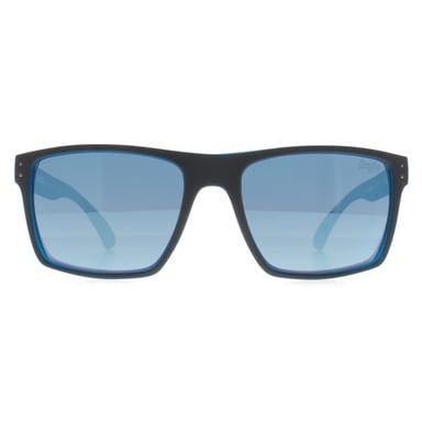 Superdry Cuadrado Hombre Gris Mate Fluorescente Azul Espejo Kobe