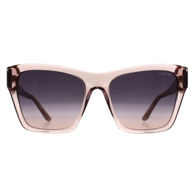 Guess Cuadrado Mujeres Brillante Beige Violeta Degradado GU00113