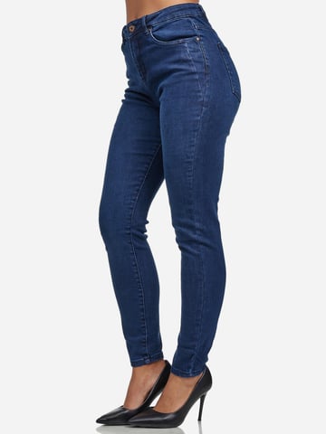 Tazzio Ladies Skinny Fit Vaqueros de cintura alta