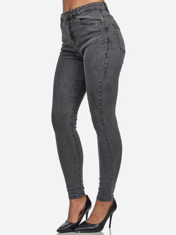 Tazzio Ladies Skinny Fit Vaqueros de cintura alta