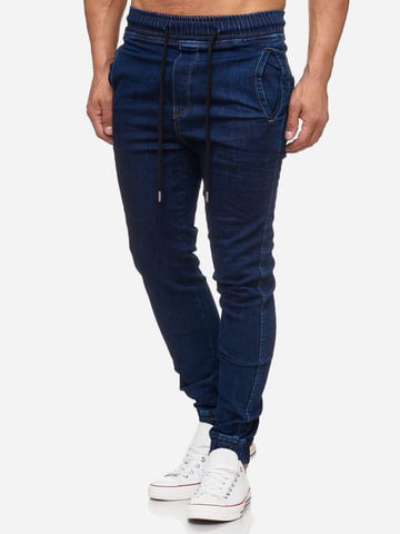 Tazzio vaqueros de hombre regular fit en estilo jogger